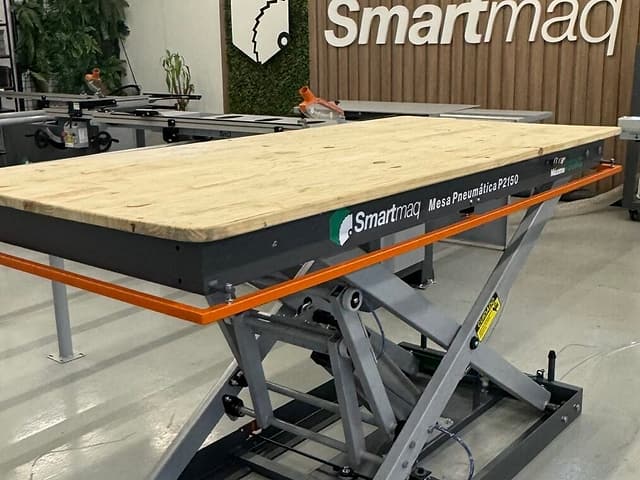 Mesas Pneumáticas P2150 & P2300 — Complementos Smartmaq